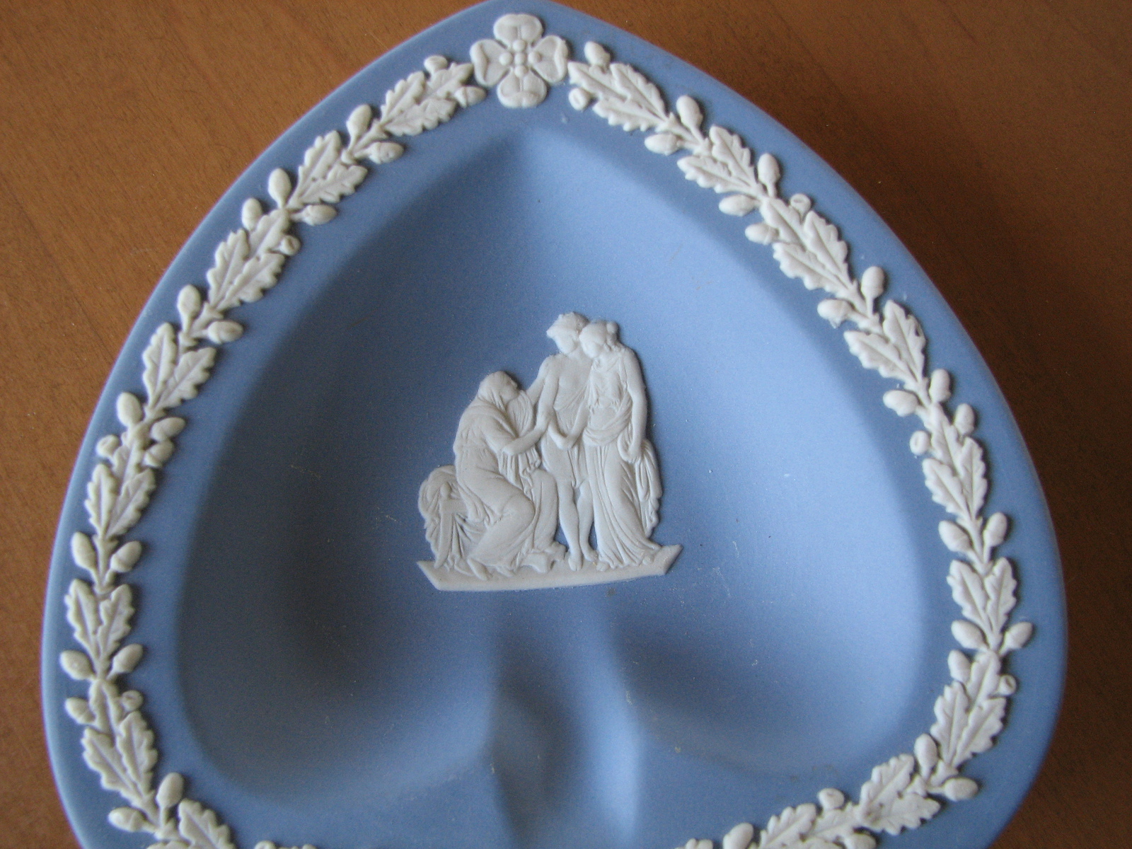 Wedgwood Jasperware Trinket Dish Ashtray Spade Card Blue Pin Dish ...