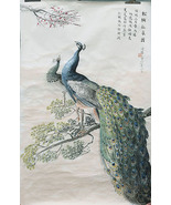 Original hand painting peacock - $210.00