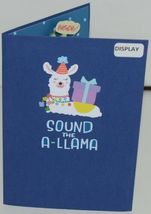 Lovepop LP2598 Happy Birthday Llama Pop Up Card White Envelope Cellophane wrap image 2