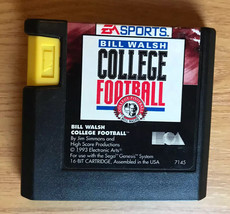 Bill Walsh College Football EA Sports for the Sega Genesis - $6.99