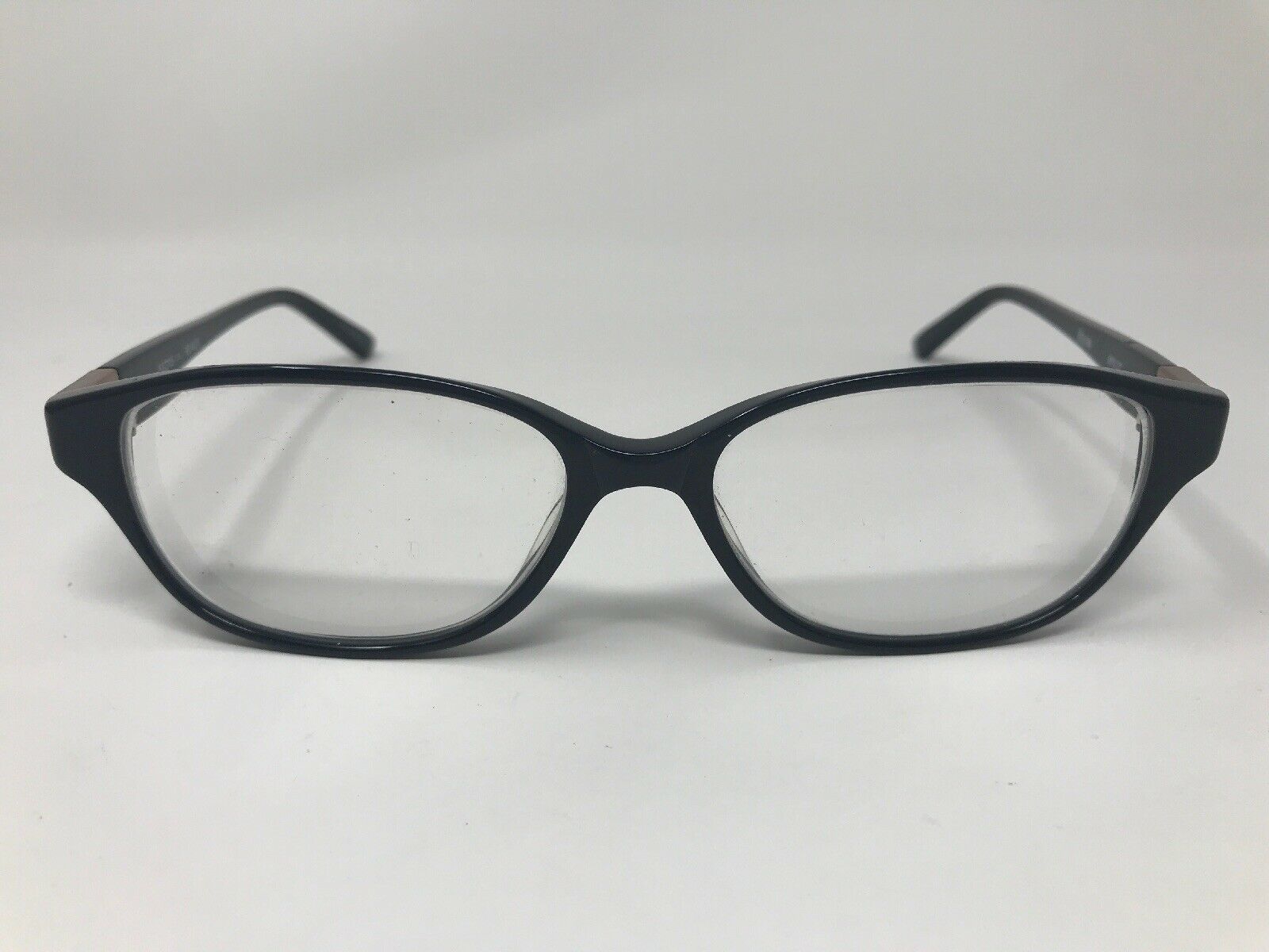 BULOVA “MINOT” Eyeglasses Frame Womens 53-15-140 Polished Black/Brown ...