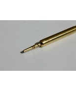 Antique 14k Gold Slide Mechanical Pencil Chatelaine Pendant Fob Propelling  - $395.00