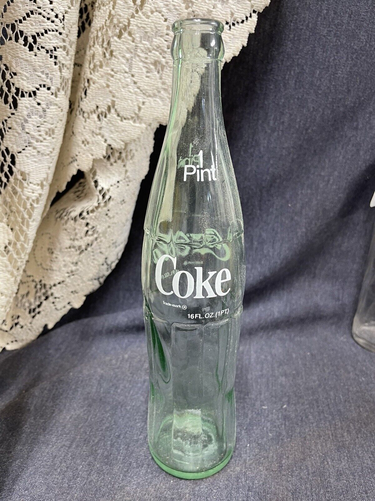 Primary image for Vintage Coca Cola 1 Pint Green Bottle Beaumont, Texas Soda Bottle