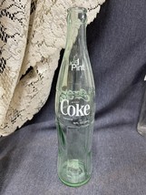 Vintage Coca Cola 1 Pint Green Bottle Beaumont, Texas Soda Bottle - $9.50
