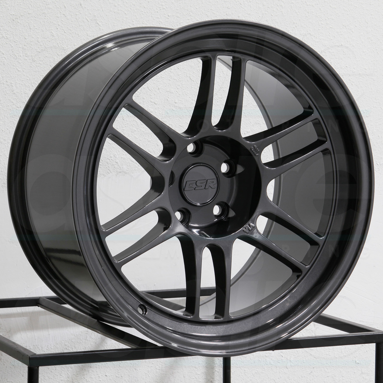 One 17x9 ESR SR11 5x100 30 Gun Metal Wheel Rim - Wheels