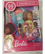 Barbie Scrapbooking Kit - Includes 99 Stickers, Scrapbook, Markers &amp; More - $10.89