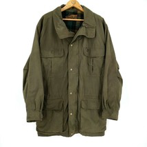 Vintage Eddie Bauer Wool Lined Mountain Parka Chore Coat Jacket Outdoors Men's M - $54.45