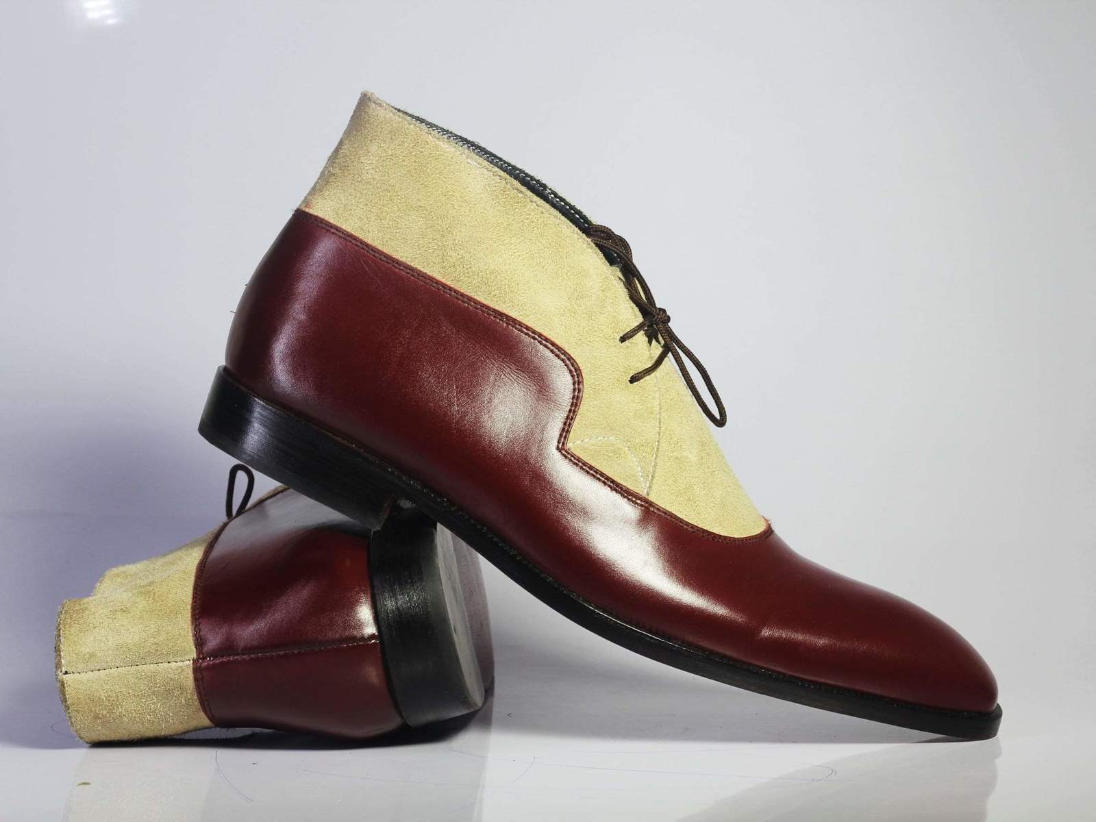 burgundy suede boots mens