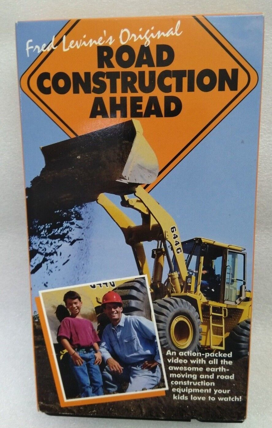 VHS Road Construction Ahead (VHS, 1991, Fred Levine Productions) - VHS ...