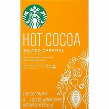 Starbucks Hot Cocoa Salted Caramel 1 oz Envelope (Pack Of 8) - $15.79