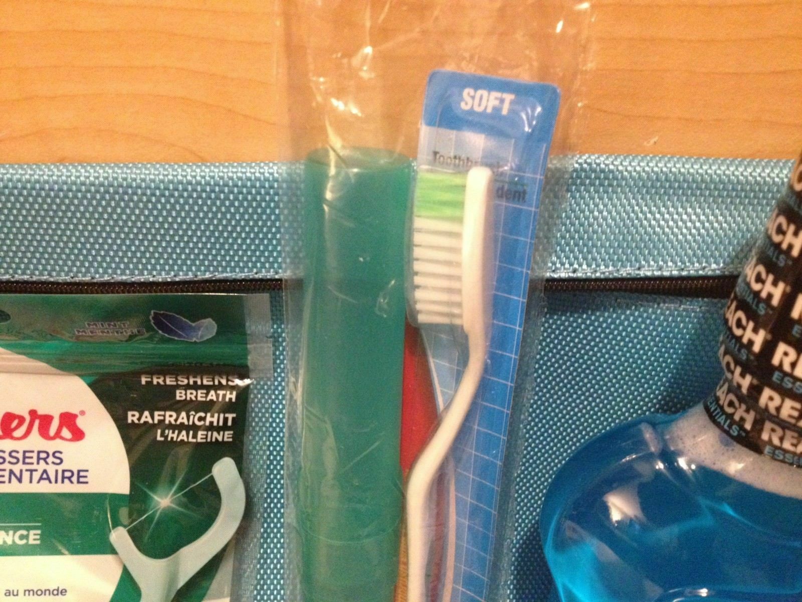 Oral Hygiene Care Dental Travel Kit Bundle Toothpaste Mouthwash