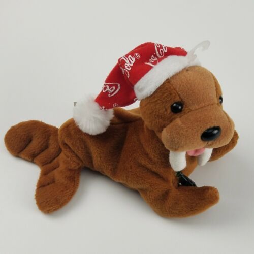 coca cola bean bag plush walrus