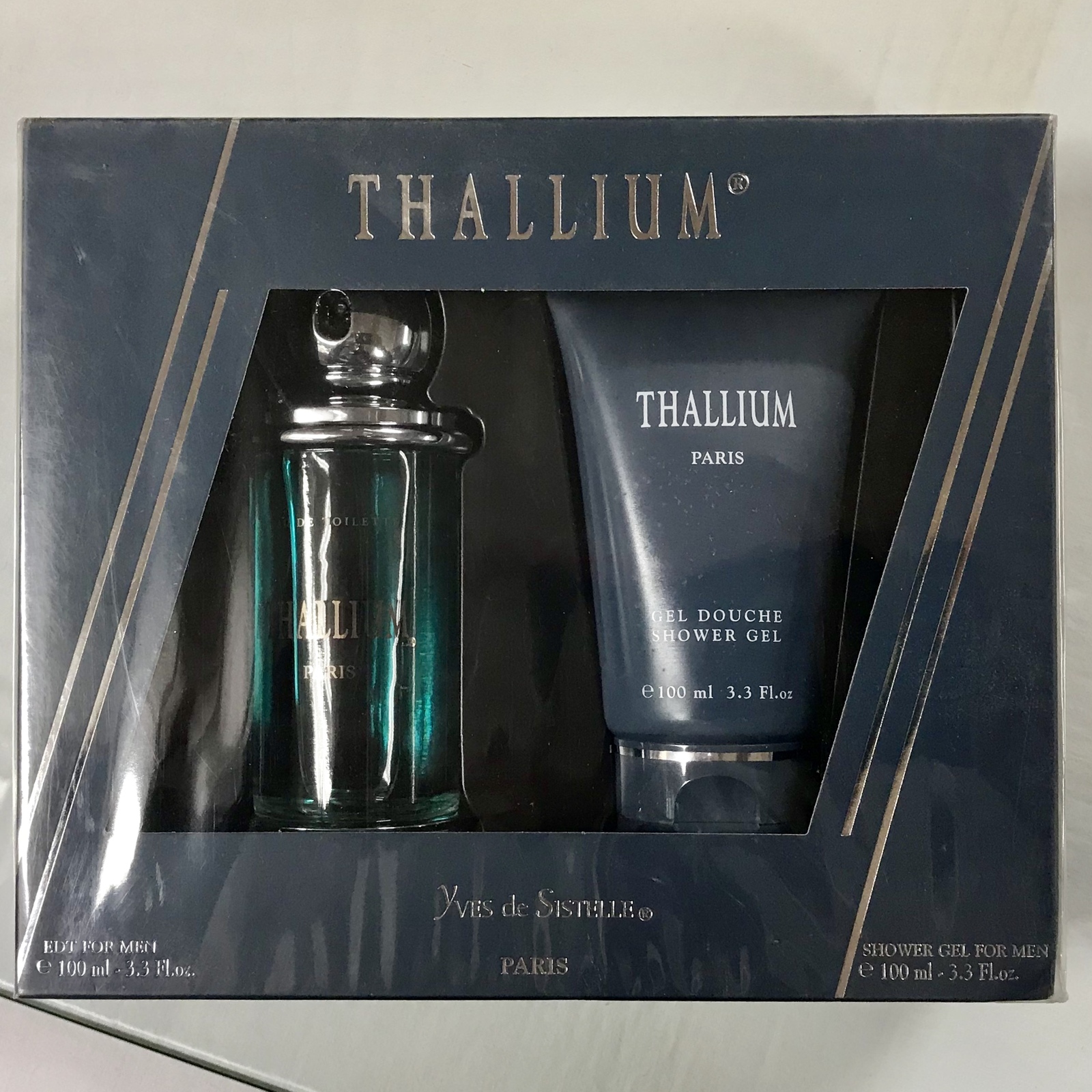 Thallium Paris By Yves De Sistelle 3 3 Eau De Toilette Spray 2 Pcs Set For Men Fragrances