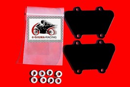 Kawasaki KZ900 Exhaust Emissions Plate AIS Smog PAIR Block Off Kit - $29.50