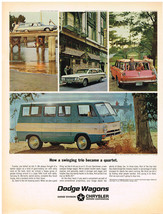 Vintage 1964 Magazine Ad For Dodge Wagons Industry Leader / Kentile Viny... - $5.63