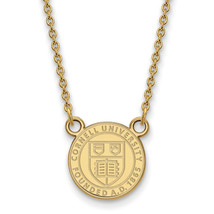 SS GP Cornell University Small Crest Pendant w/ Necklace - $75.00