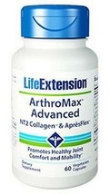 2 PACK Life Extension ArthroMax Advanced joint glucosamine 60 capsules image 2