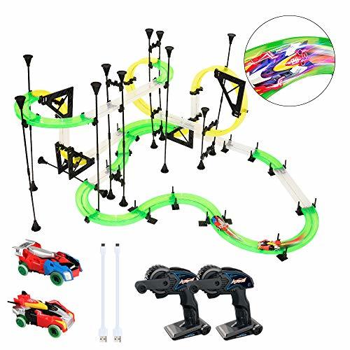 remote race car track set