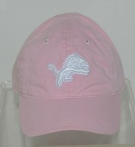NFL Reebok Pink Detroit Lions Infant Adustable Buckle Strap Hat image 1