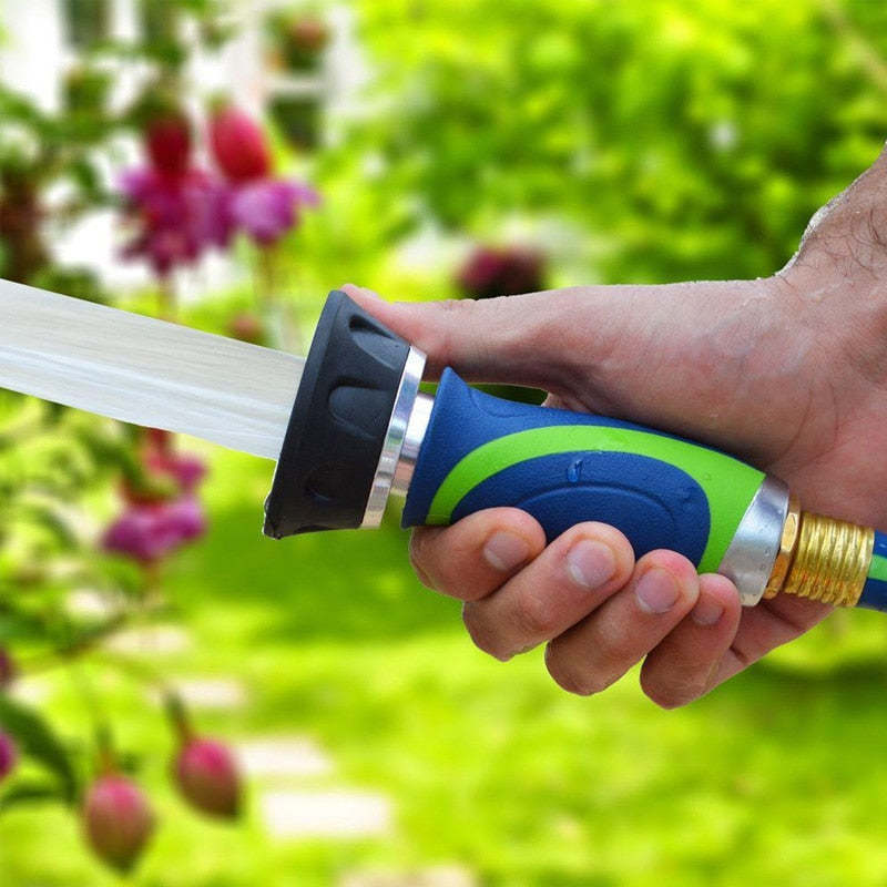 Garden Water Gun High Pressure Sprayer Nozzle Hose Sprinkle Spray Watering Lawn