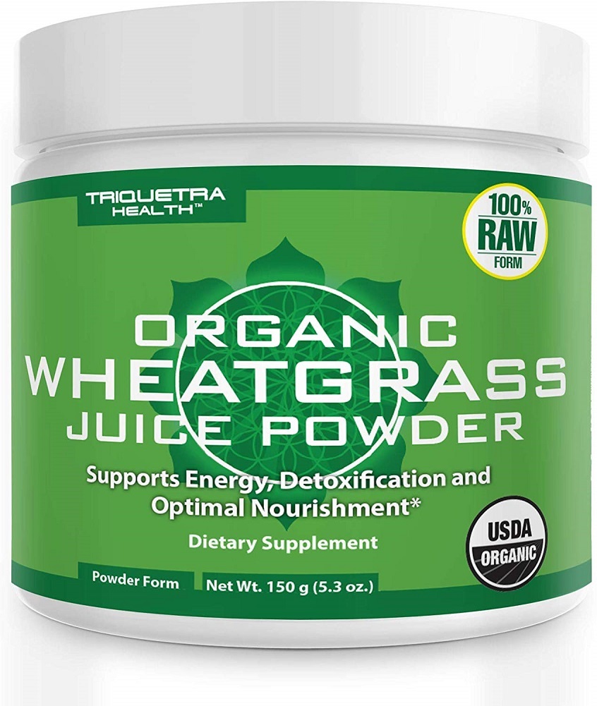 Organic Wheatgrass Juice Powder - Grown in Volcanic Soil of Utah - Raw & Bio