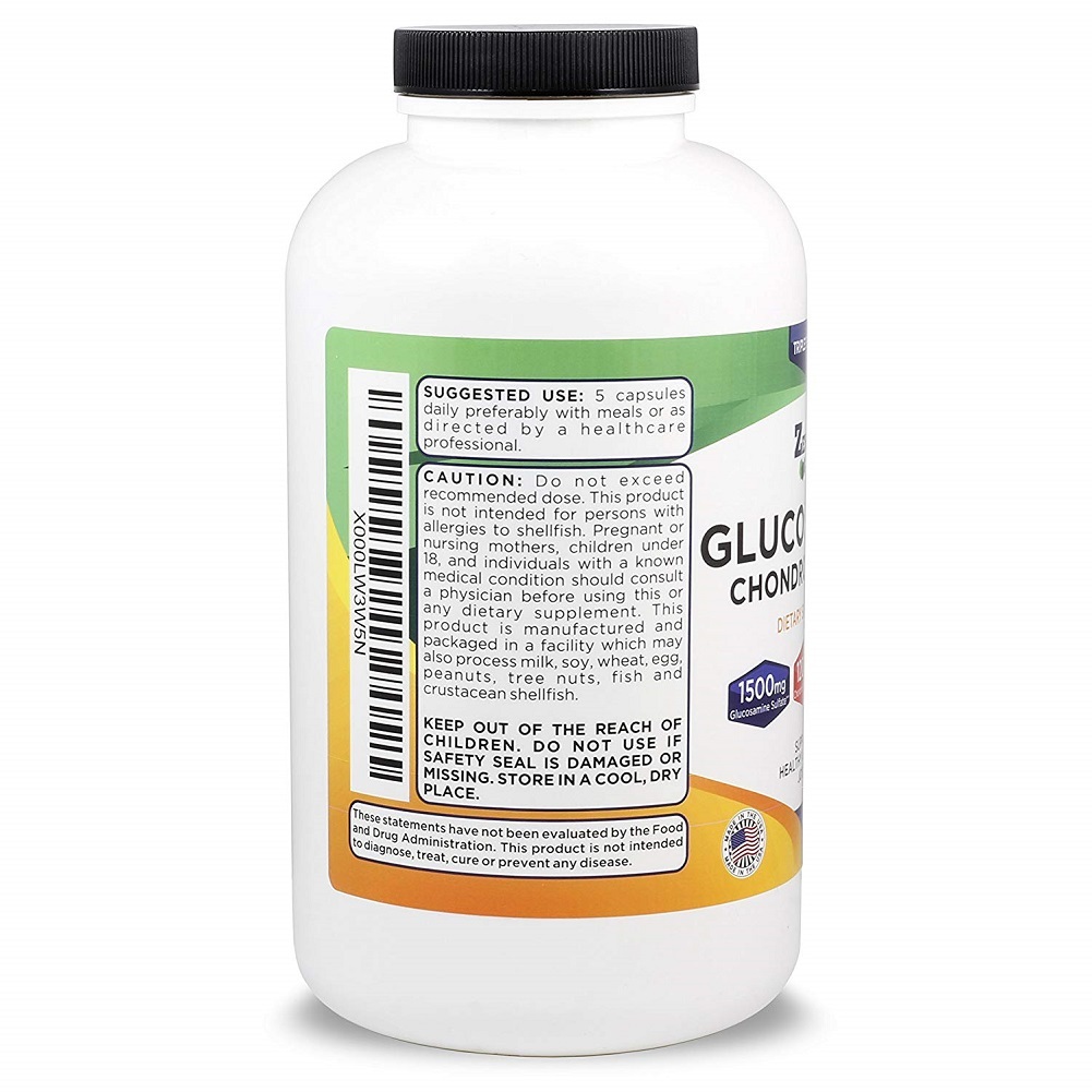 Glucosamine Sulfate + Chondroitin + MSM for Back, Knee Pain Relief