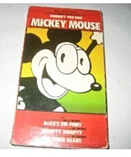 Minnie's Yoo Hoo Starring Mickey Mouse, VHS Tapes, Original, 1986 ...