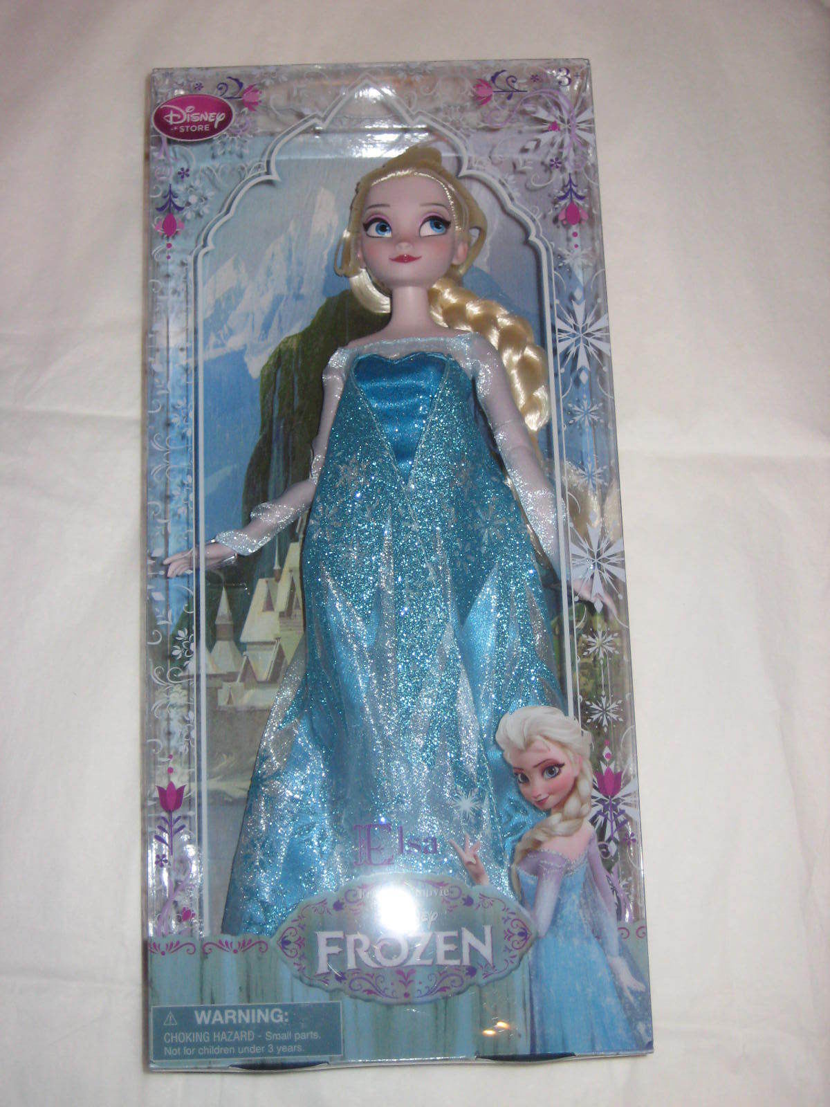 Disney Store Exclusive 2013 FROZEN ELSA. Brand New Classic 12 inch ...