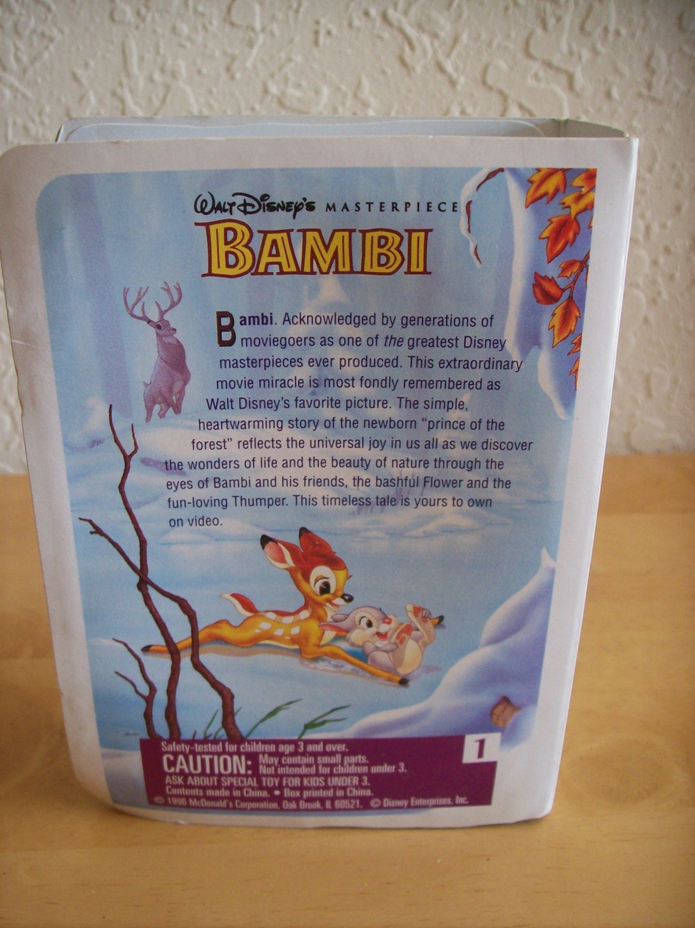 mcdonald's bambi 1988