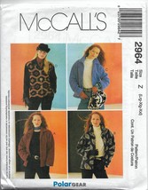 McCalls 2964 Women Misses Jacket Unlined Easy Fit, Seasons Casual Sizes L XL XXL - $18.00