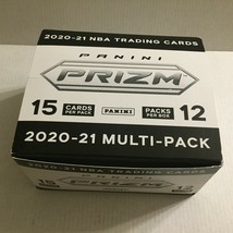 NEW 2020-21 Panini NBA Prizm Multi-Pack Box - 12 Packs, 15 Cards Per Pack - $349.95