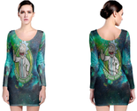 Rick and morty peace among worlds long sleeve bodycon dress thumb155 crop