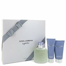 Dolce & Gabbana Light Blue Pour Homme Cologne Spray 3 Pcs Gift Set  image 3