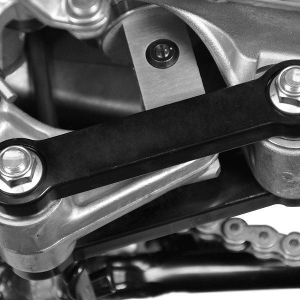 For 0818 Kawasaki KLR 650 KLR650 1.5" Black Lowering Links Kit Drop