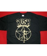 Rush T-Shirt Starman Logo Black Size Small - $14.99