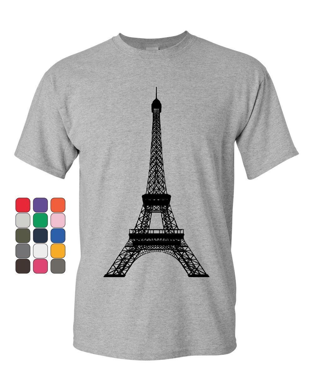 saint laurent eiffel tower t shirt