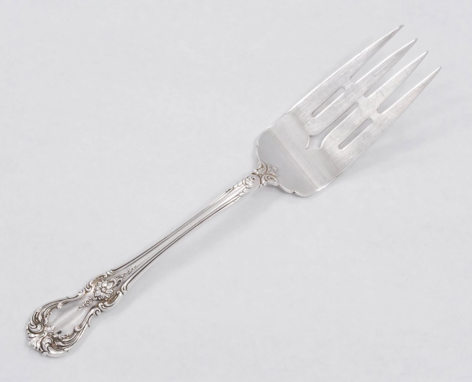 No Monogram 6 1//4/" Gorham Strasbourg Sterling Silver Cream Soup Spoon