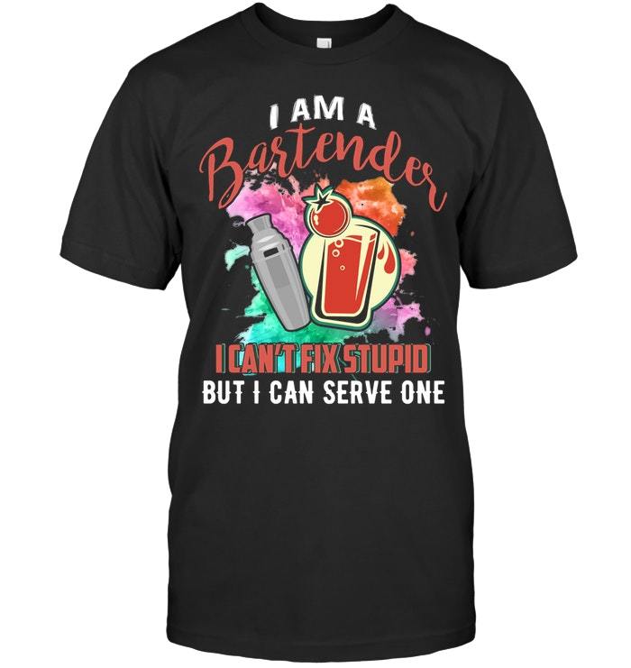bartender t shirt design