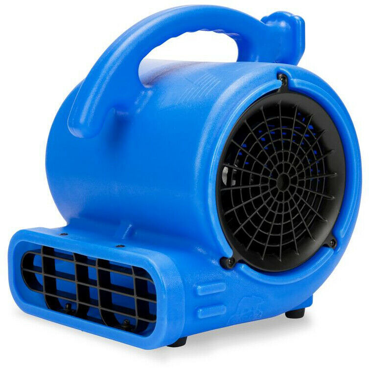 B-Air Floor Blower Fan 800 CFM 1/5 HP 3-Speed Dryer Thermoplastic ...