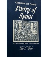 Renaissance and Baroque Poetry of Spain by Elias L. Rivers PB 1988 GD - $13.09