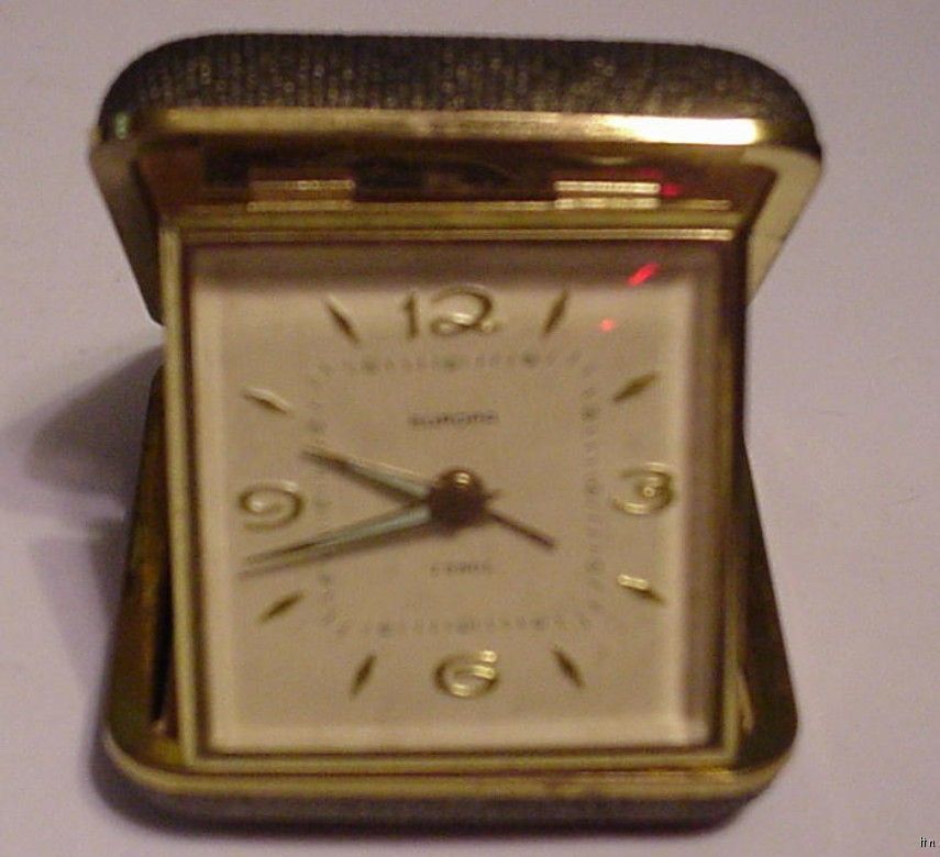 Germany EUROPA 2 Jewels Travel Alarm Clock and 50 similar items