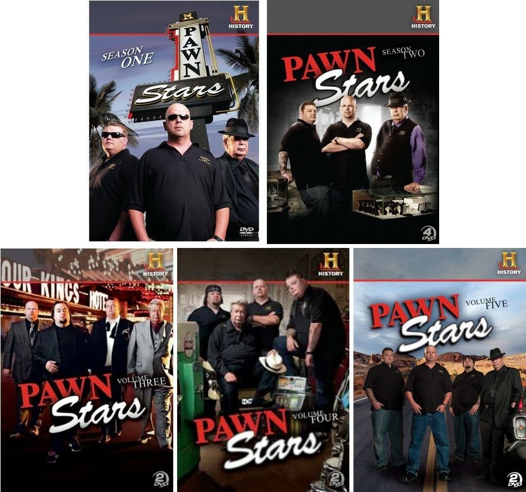 Pawn Stars TV Series Complete Volumes 1 2 3 4 5 Season 1-5 NEW DVD ...