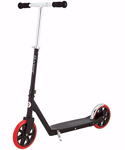 Razor Scooter Carbon Lux Black Anti Slip Deck Big Wheels Heavy Duty Steel Frame  - $140.11