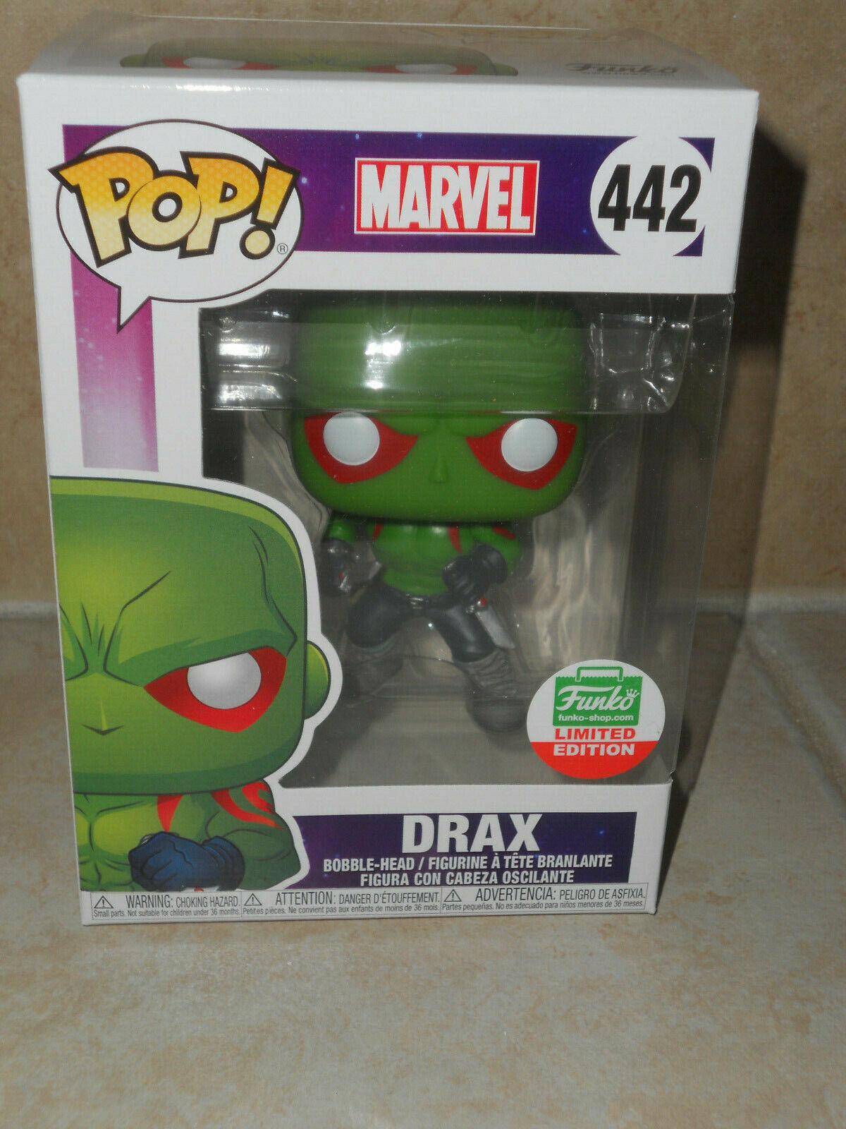 Funko Pop! Drax Bobblehead #442 Cyber 