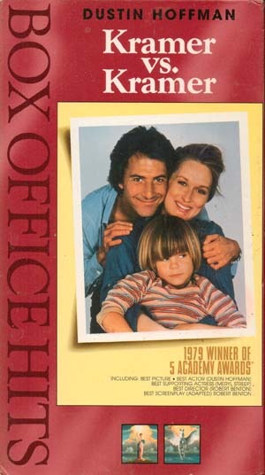 Kramer vs Kramer (VHS Movie) Dustin Hoffman, Meryl Streep, 1979 - VHS Tapes