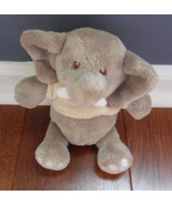 Baby Ganz Elephant Gray Plush Rattle Stuffed Animal Toy 9&quot; - $22.49