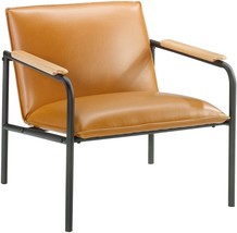 Sauder Boulevard Café Lounge Chair, Camel finish - $240.99