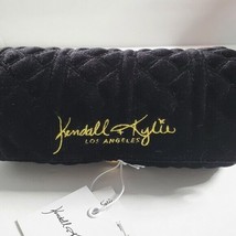 New Kendall Kylie Rollover Makeup Pouch Black Makeup Brush Organizer - $24.74