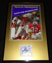 Joe Theismann Signed Framed 1970 Sports Illustrated Cover Display Notre Dame image 1