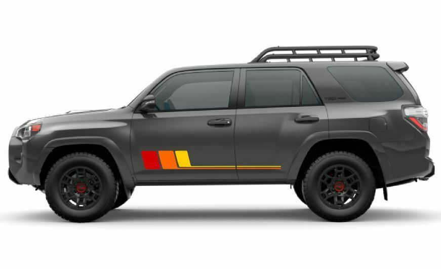 Retro Stripes for 4Runner Toyota Decal 2017 2018 2019 2020 2021 5th ...
